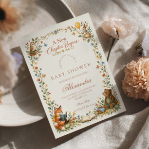 Invitación Chaparral: Baby Shower 'Un Nuevo Capítulo'