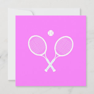 Invitación Chaquetas de tenis y bolas