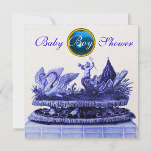 INVITACIÓN CHARIOTA DE ORO DE LOS CHICOS/CHICOS DE SUECIA BAB