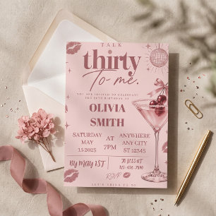 Invitación Charla conmigo al cumplir los 30
