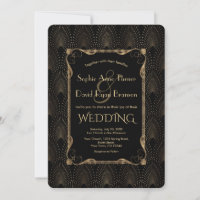 Charm Old Hollywood Black Great Gatsby Boda