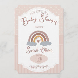 Invitación Charming Bubblegum Delight Baby Shower Invitations