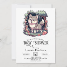 Charming Wolf Baby Shower