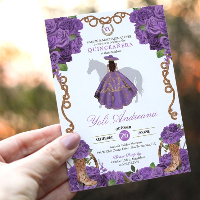 Invitación Charra Occidental ligera (Subido por el creador)