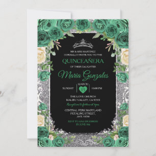 Invitación Charra sana quince mariposa