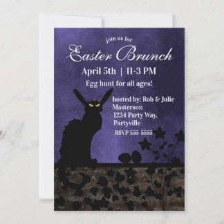 Invitación Chat Noir Easter