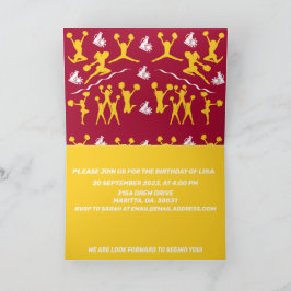 Invitación Cheerman