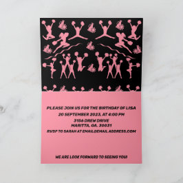 Invitación Cheerman