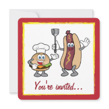 Cheeseburger y Cocina de Perro Caliente