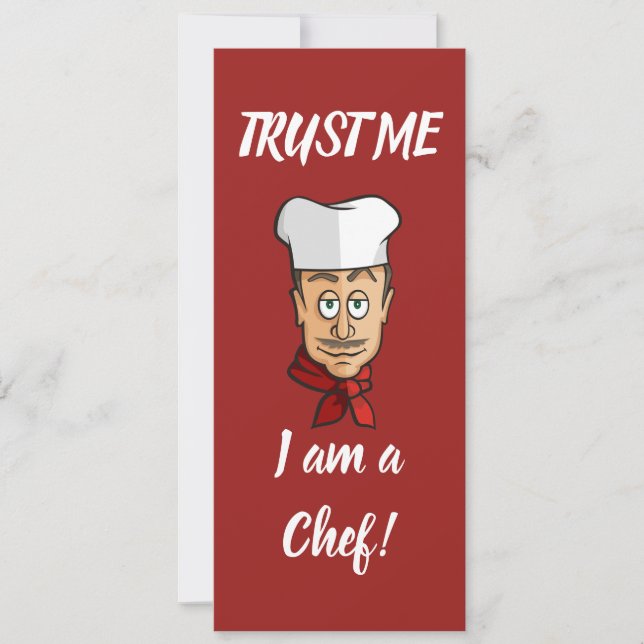Invitación Chef (Anverso)