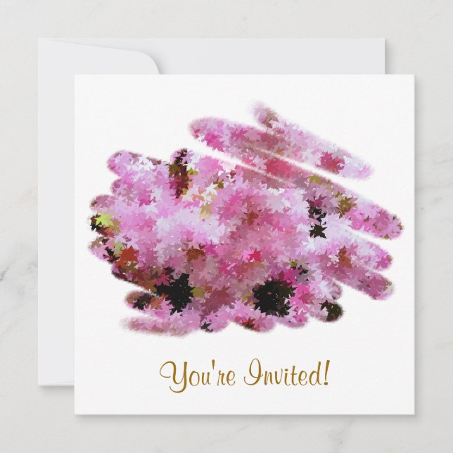 INVITACIÓN CHERRY BLOSSOM (Anverso)