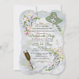 Invitación Cherry Blossom Bachelorette Party