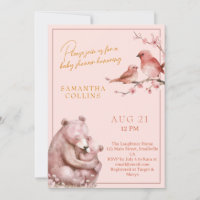 Cherry Blossom Chica Woodland Baby Shower