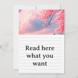 Invitación Cherry Blossom Spring Wedding Invitation - Japanes