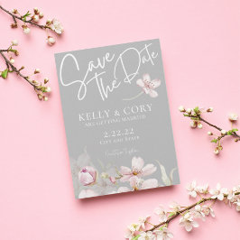 Invitación Cherry Blossom Wedding Save The Date Cards
