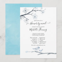 Cherry Blossoms Baby Shower Floral por Correo