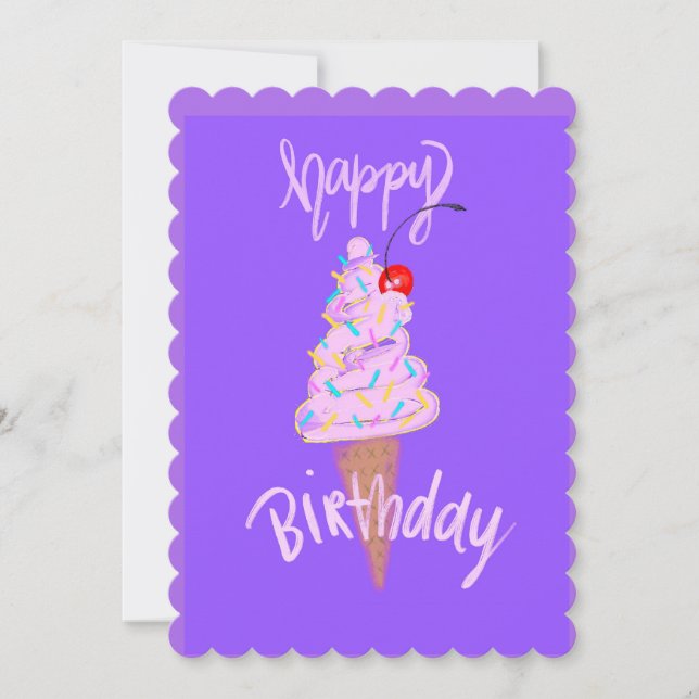 Invitación Cherry en la 🍒 superior (Anverso)