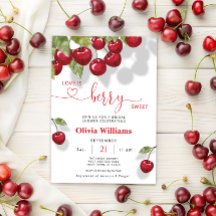 Cherry Love is Sweet Bridal Shower