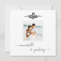 *~* Cherub Rings QR FOTO AR6 Boda RSVP