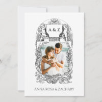 *~* Cherub Victorian QR FOTO AR6 RSVP Boda