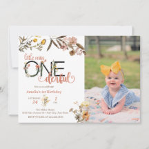 Chica 1 cumpleaños | Pequeña Miss Onemaravilloso