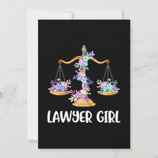Invitación Chica Abogada
