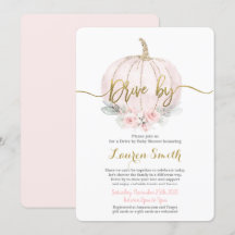 Chica Baby Shower Drive by fall