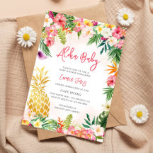 Chica Baby Shower Luau
