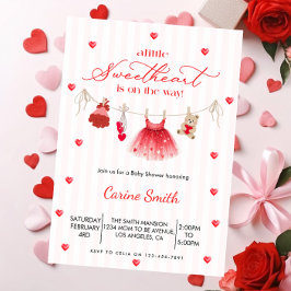Invitación Chica Bebé Dulcecito Fiesta de Regalos
