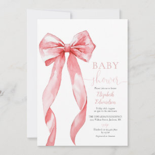 Invitación Chica Cumpleaños Bebé Arco Rosa Todo En Uno