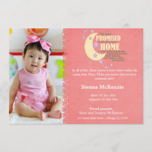 Invitación Chica de Adopción