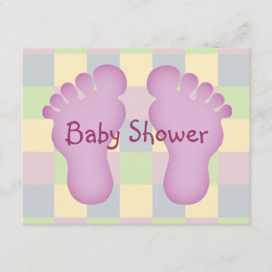 Invitación Chica de Baby Shower