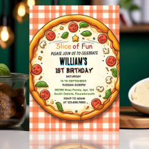 chica de comida pizza adolescente primer cumpleaño