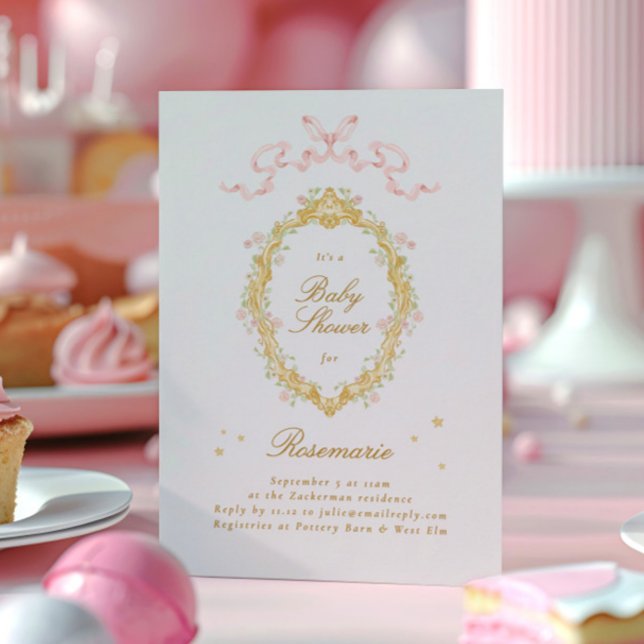 Invitación Chica de cuento de hadas: las estrellas de la prin (Subido por el creador)