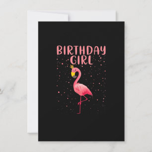Invitación Chica de cumpleaños - Funny Flamingo Lover Princes