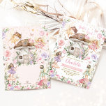 Invitación Chica de Jardín de Flores de Hadas Forestales Enca<br><div class="desc">¿Estás listo para lanzar la fiesta de cumpleaños más encantada del siglo? No busques más, porque esta adorable invitación es exactamente lo que necesitas. Con un diseño caprichoso de hadas pequeñas y una casa de champiñones, esta invitación hará que todos sus fiestas se sientan como si hubieran sido transportados a...</div>
