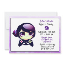 Chica de juegos animales morado y cumpleaños de ni