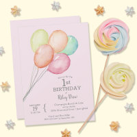 Chica de los globos acuáticos 1º cumpleaños