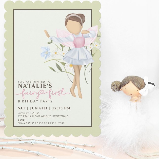 Invitación Chica de primera  Fiesta de cumpleaños personaliza (Subido por el creador)