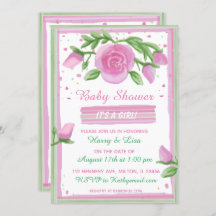 Chica de Rosas de color rosa y salvia