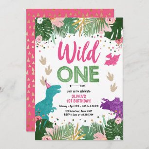 Invitación Chica de un Fiesta chino salvaje