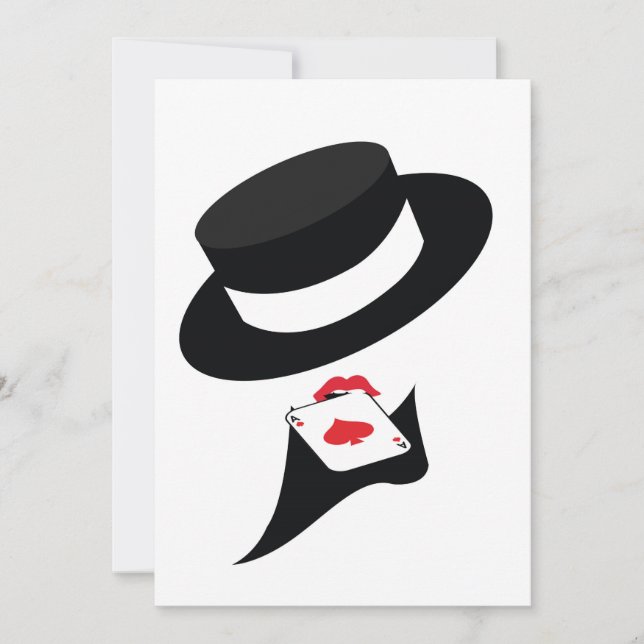 Invitación chica del cabaret (Anverso)