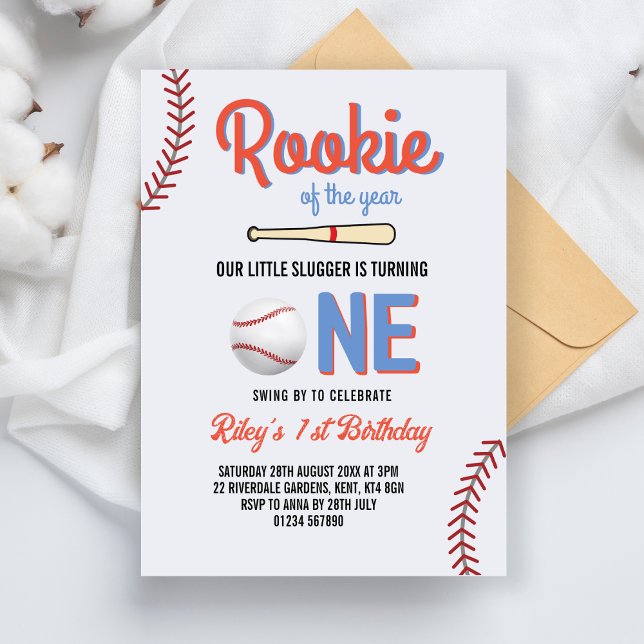 Invitación Chica del partido de los primeros cumpleaños de bé (Subido por el creador)