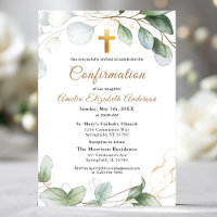 Chica Eucalyptus Greenery Gold