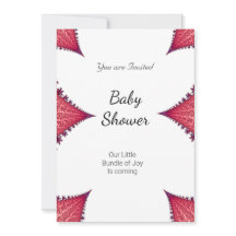 Chica Fiesta Baby Shower Blanco rosado