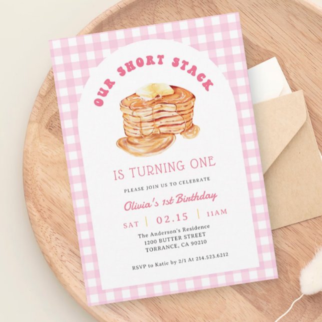 Invitación Chica Fiesta de cumpleaños para el desayuno de pan (Subido por el creador)