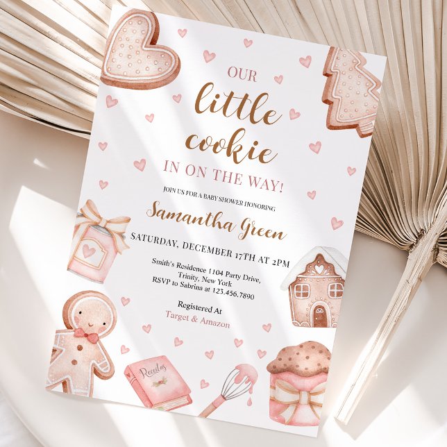 Invitación Chica Rosa Dulce Cumpleaños Baby Shower (Subido por el creador)
