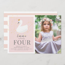 Chica rosado de la Princesa de Swan