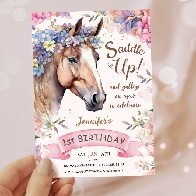 Invitación Chicas Caballo de Primera Jornada Floral Arriba! (Subido por el creador)