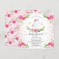 Chicas de conejo dulce Baby Shower